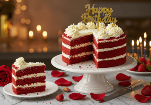 Red Velvet Birthday Cake